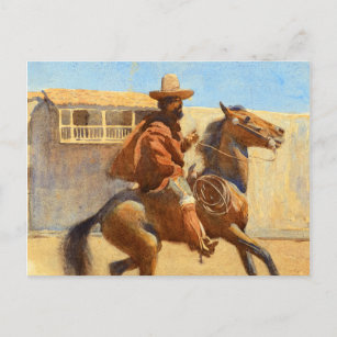 Ranchero of Old California by Maynard Dixon Postcard