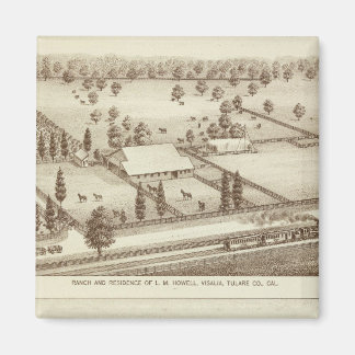 Ranches, Visalia, Cal Magnet