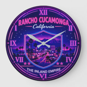 Rancho Cucamonga California Large Clock