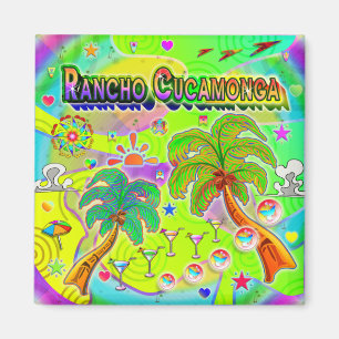 Rancho Cucamonga Mind Focus Magnet