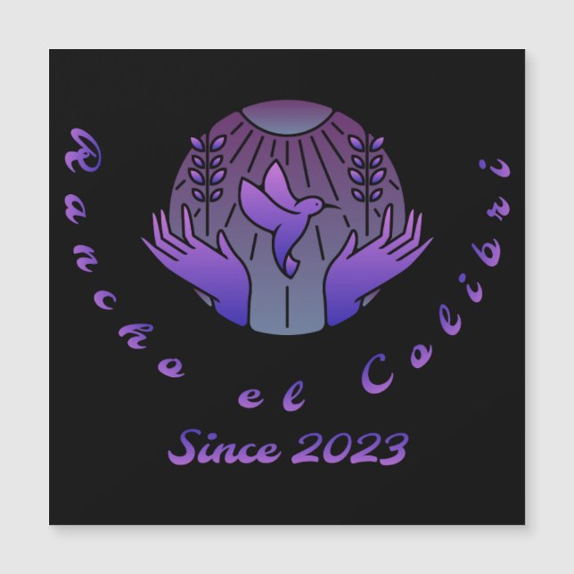 Rancho El Colibri Magnet (Front)