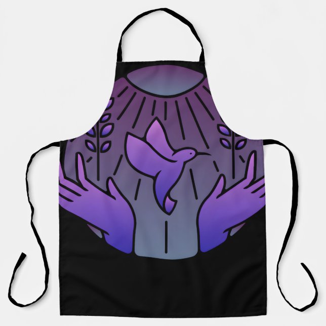 Rancho El Colibri Oversized Logo Apron (Front)