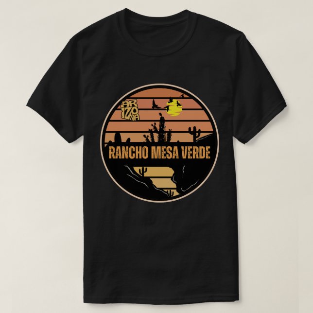 Rancho Mesa Verde, Arizona T-Shirt (Design Front)