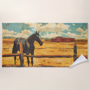 Rancho Tranquilo Beach Towel