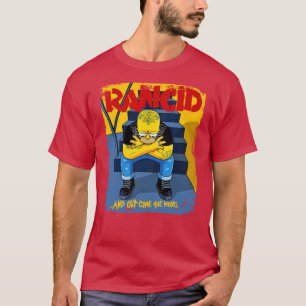 Rancid E Surgem os Lobos Authentic Punk Rock T-Shirt