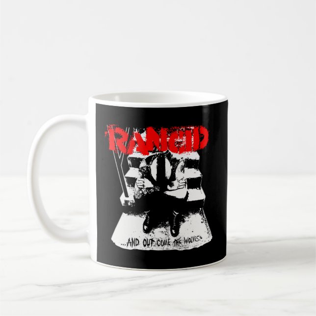 Rancid - Official Merchandise - And Out Come The W Coffee Mug (Left)