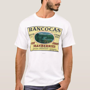 Rancocas Brand Cranberry Label T-Shirt