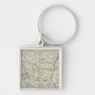Rand McNally Official 1925 Auto Trails Key Ring