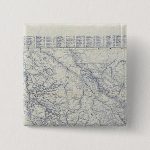 Rand McNally Official 1925 Auto Trails Map 2 15 Cm Square Badge