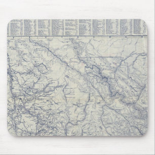 Rand McNally Official 1925 Auto Trails Map 2 Mouse Mat