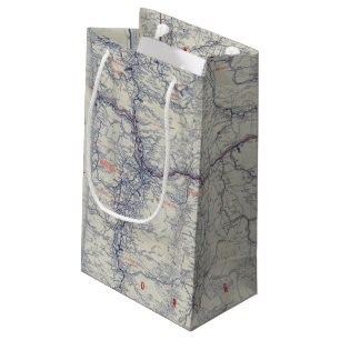 Rand McNally Official 1925 Auto Trails Map Small Gift Bag