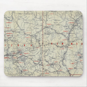 Rand McNally Official 1925 Auto Trails Mouse Mat
