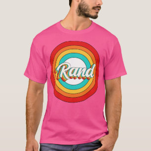 Rand Name Shirt Vintage Rand Circle