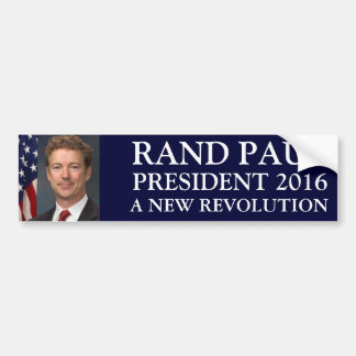 RAND PAUL 2016 BUMPER STICKER