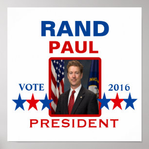Rand Paul for President in 2016 Poster