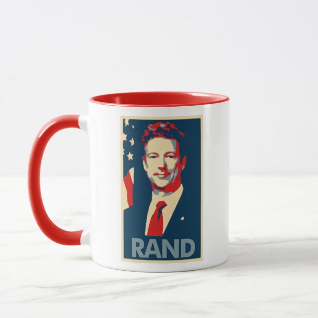Rand Paul Poster Political Parody Mug (Left)