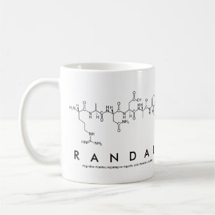 Randal peptide name mug