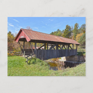 Randall Covered Bridge, Lyndon, Vermont Postcard