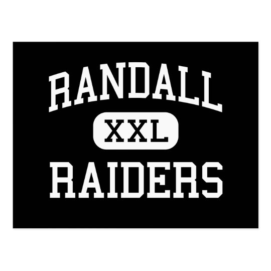 Randall - Raiders - High School - Amarillo Texas Postcard