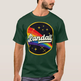 Randall Rainbow In Space Vintage Style T-Shirt