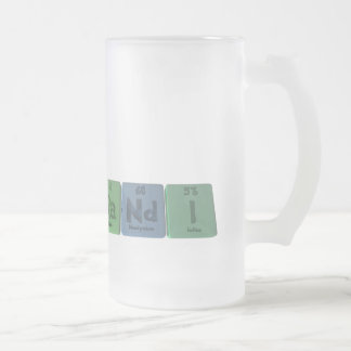 Randi as Radium Neodymium Iodine Frosted Glass Beer Mug