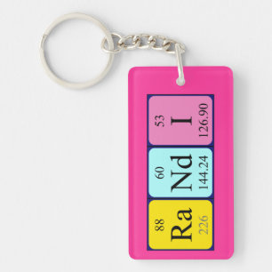 Randi periodic table name keyring