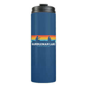 Randleman Lake North Carolina Canoe Thermal Tumbler