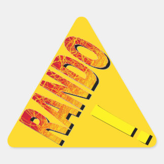 RANDO! TRIANGLE STICKER