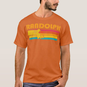 Randolph Massachusetts Vintage Distressed Souvenir T-Shirt