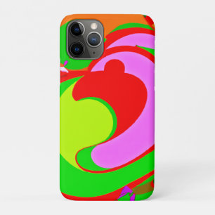Random Abstract Pattern iPhone 11 Pro Case