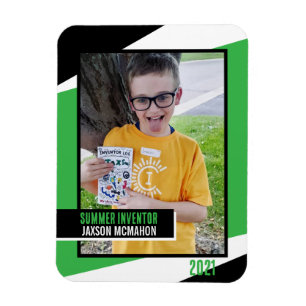 Random Achievement No Child Left Behind Green Magnet