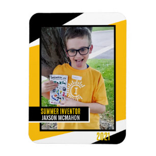 Random Achievement No Child Left Behind Yellow Magnet