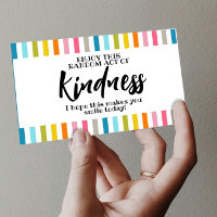 Random act of kindness