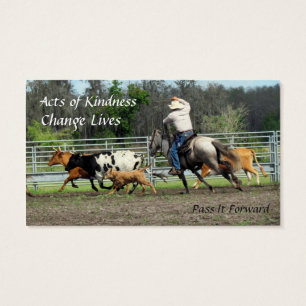 Random Acts of Kindness Cards - Cowboy Roundup
