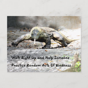 Random Acts of Kindness - Komodo Dragon (0751) Postcard
