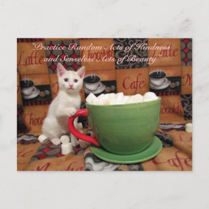 Random Acts of Kindness Postcard - Audrey