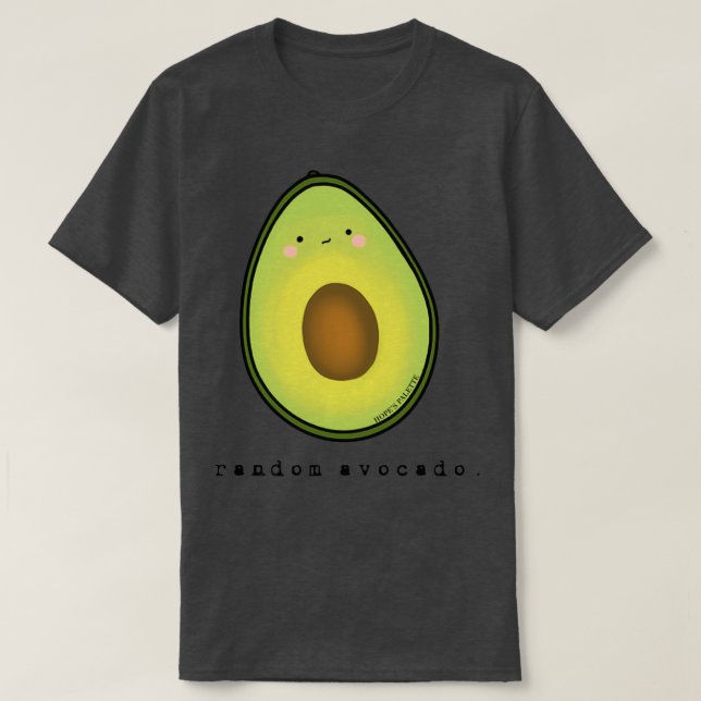 Random Avocado T-Shirt (Design Front)
