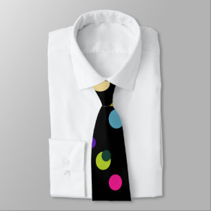 Random Coloured Dots Tie