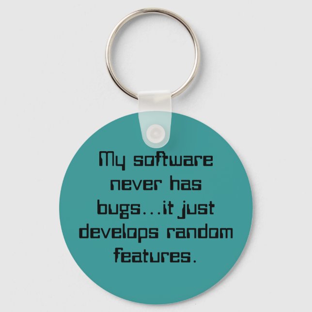 Random Features Keychain (Front)