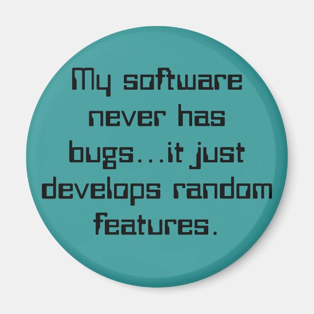 Random Features Magnet (Front)