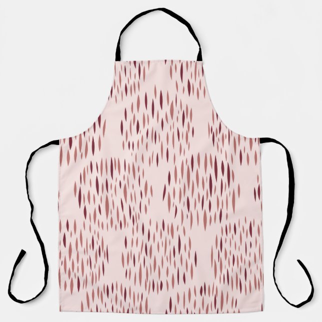 Random geometric background. Seamless pattern. Vin Apron (Front)