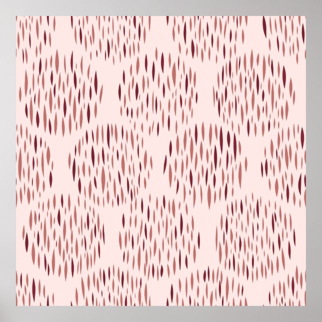 Random geometric background. Seamless pattern. Vin Poster (Front)