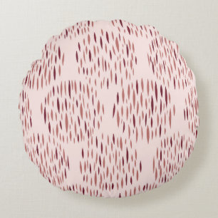 Random geometric background. Seamless pattern. Vin Round Cushion