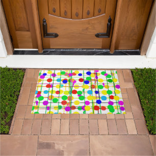 Random Geometric Pattern Doormat