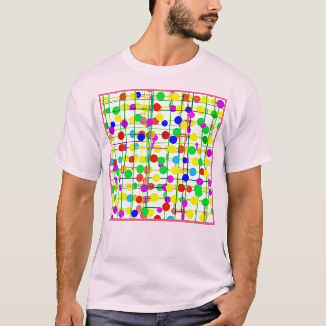 Random Geometric Pattern T-Shirt (Front)