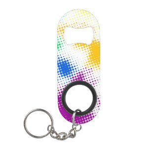 Random halftone colourful background