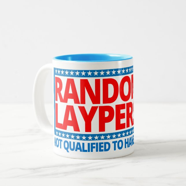 Random Layperson Mug (Front Left)
