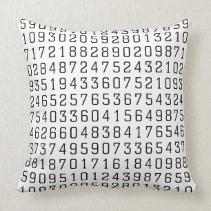 Random Numbers Cushion