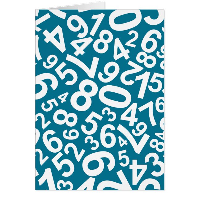 Random Numbers Pattern (Front)