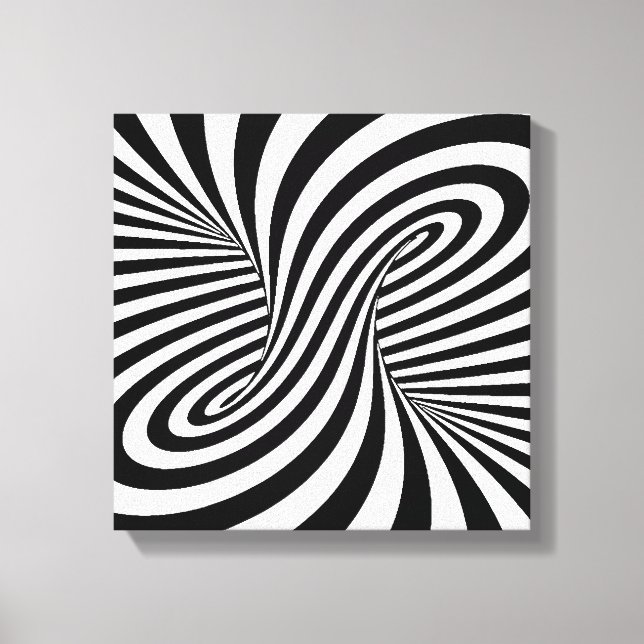 RANDOM OVERVIEW OPTICAL ILLUSIONS CANVAS PRINT (Front)